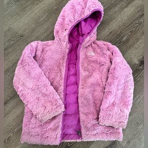 North face reversible coat